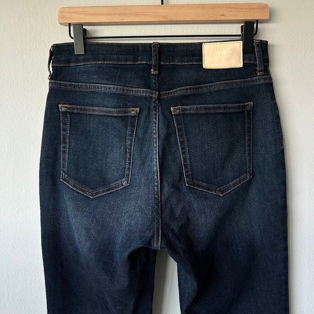 Everlane Curvy Skinny Jeans Women 28 Dark Wash High Rise - Picture 5 of 10
